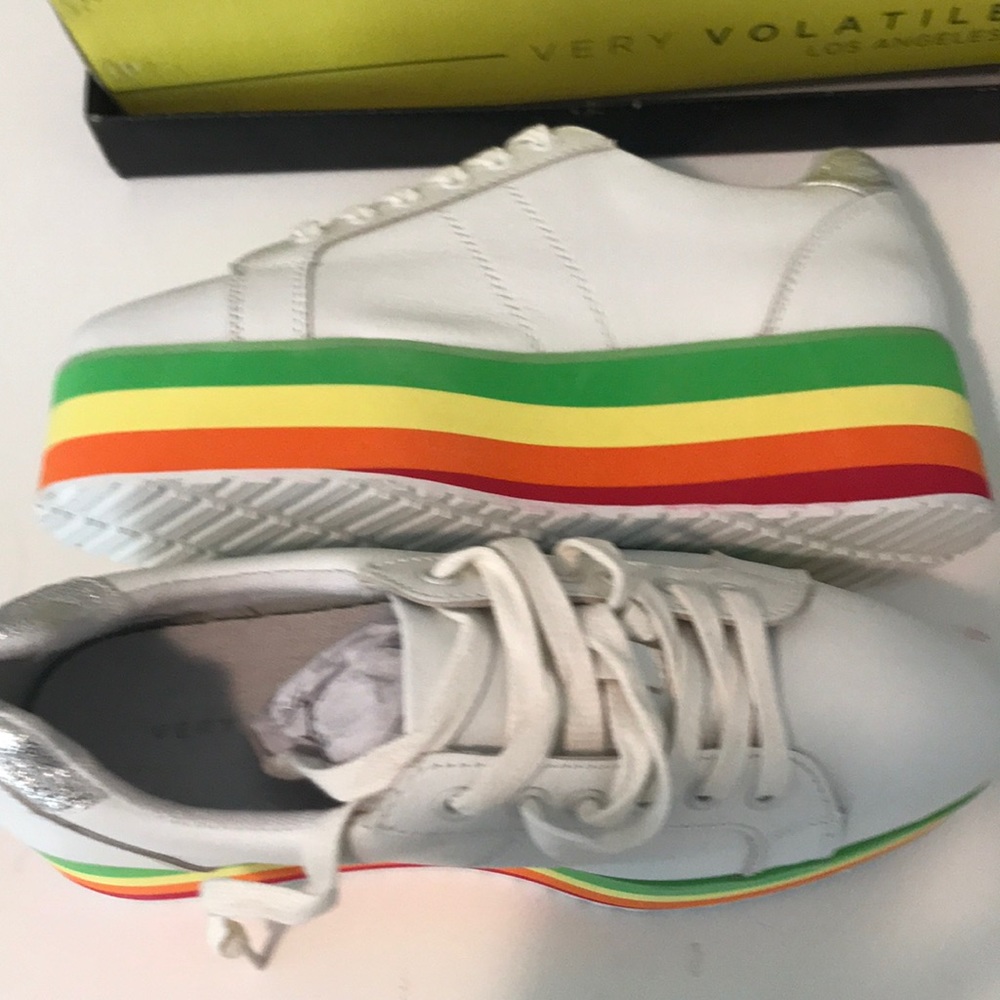 DollsKill Jukebox Rainbow Sneakers